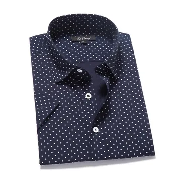 camisas de hombre de moda manga corta