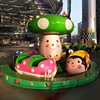 Modern outdoor equipment diameter 4.8m thrill Ladybug Paradise Ride