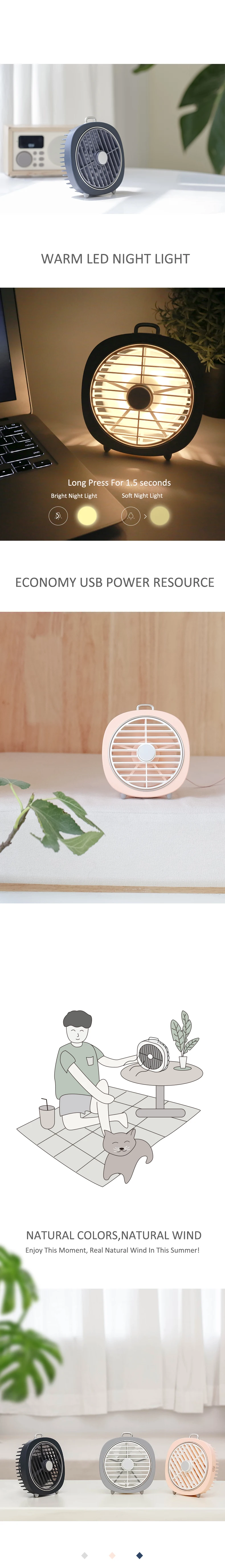2019 NEW USB BRUSHLESS MOTOR ELECTRIC STAND TABLE FAN