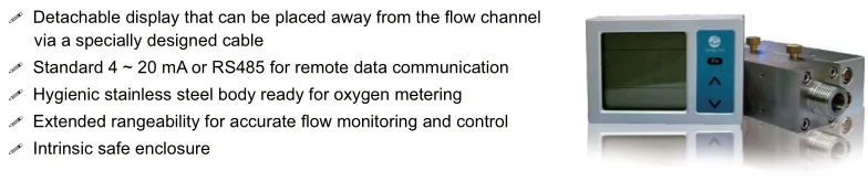32m/S Digital Oxygen Gas Flow Meter For Hospital System