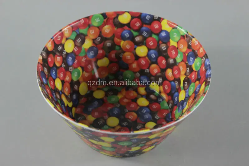 2 Side Print Melamine Salad Bowls