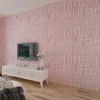 Beautiful Pink Love Printing Wedding Room Decoration Wallpaper Buy Wedding Room Decoration Wallpaper Printing Wedding Room Decoration Wallpaper Love