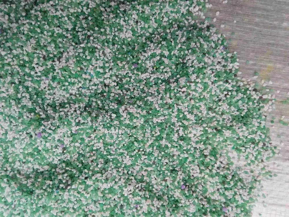 Arena De Cuarzo De Sílice De Color Granulado Fino Para Patio De Recreo