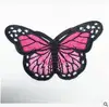 butterfly embroidery patches China textile Wholesale small design iron on patches custom