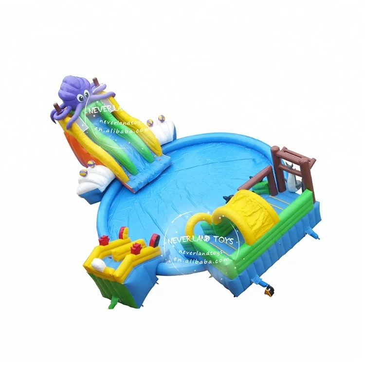 Giant Adult Inflatable Amusement Park Theme Inflatable Water Sport Aqua Park Equipment For Sale