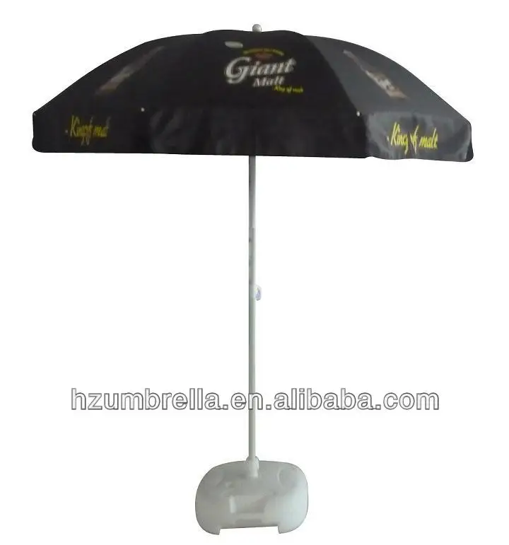 Beer Promotional Beach Umbrella,Custom Logo Printing Giant Umbrella