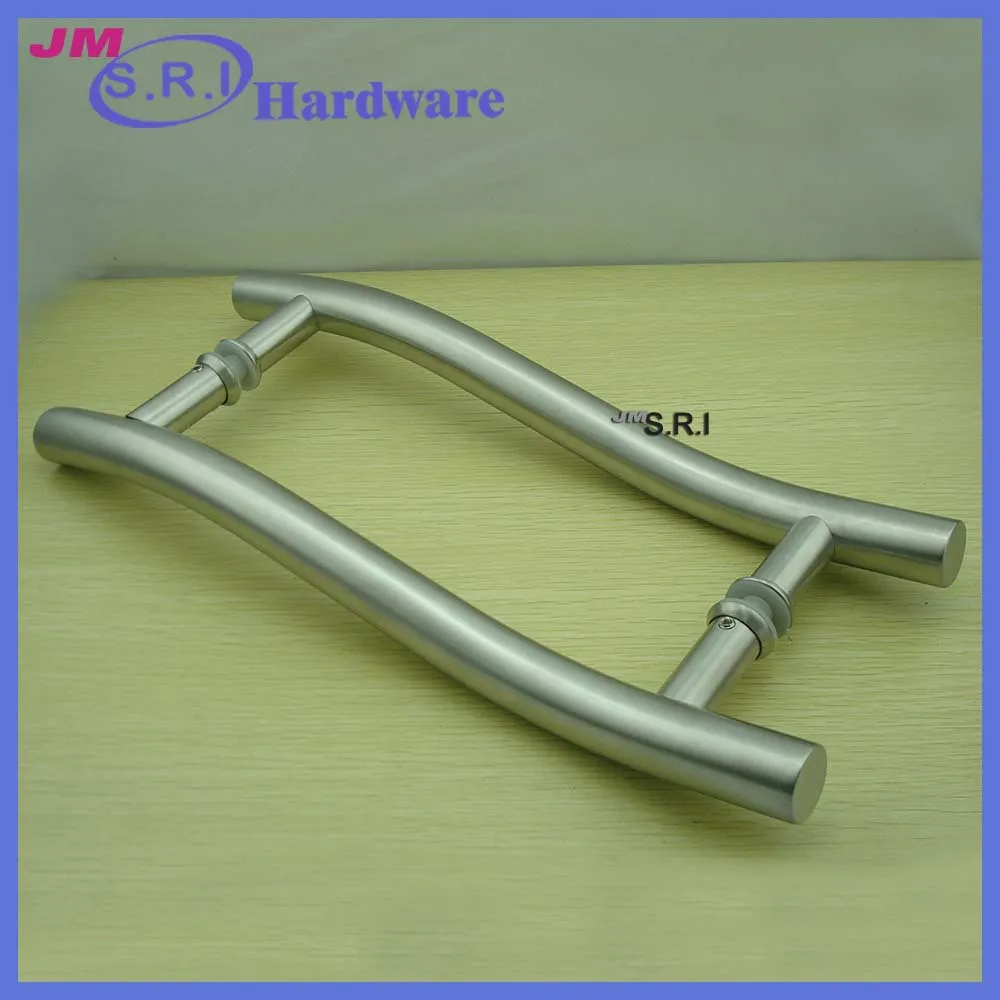 304 Stainless Steel Exterior Pull Door Handles,Double Sided Door Pull