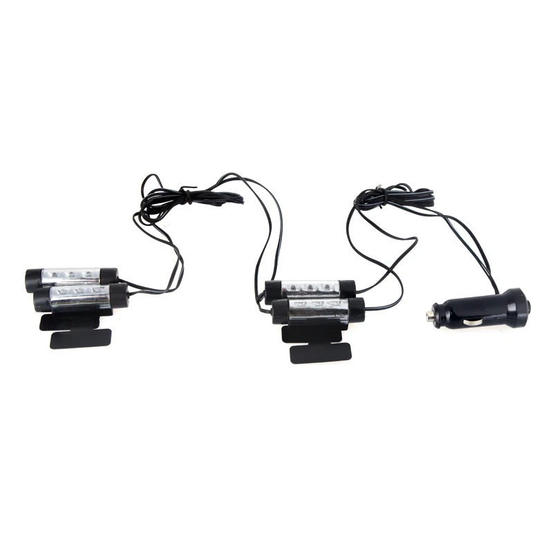 Auto Led Auto Styling Lichtbron 4* 3 Led 12v Auto Interieur Sfeer ... Auto Led Auto Styling Lichtbron 4* 3 Led 12v Auto Interieur Sfeer ...