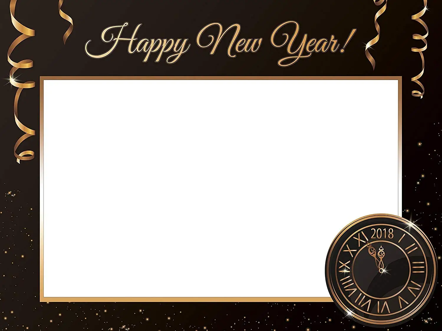 Buy Large Custom Happy New Year photo booth frame, New Year Eve