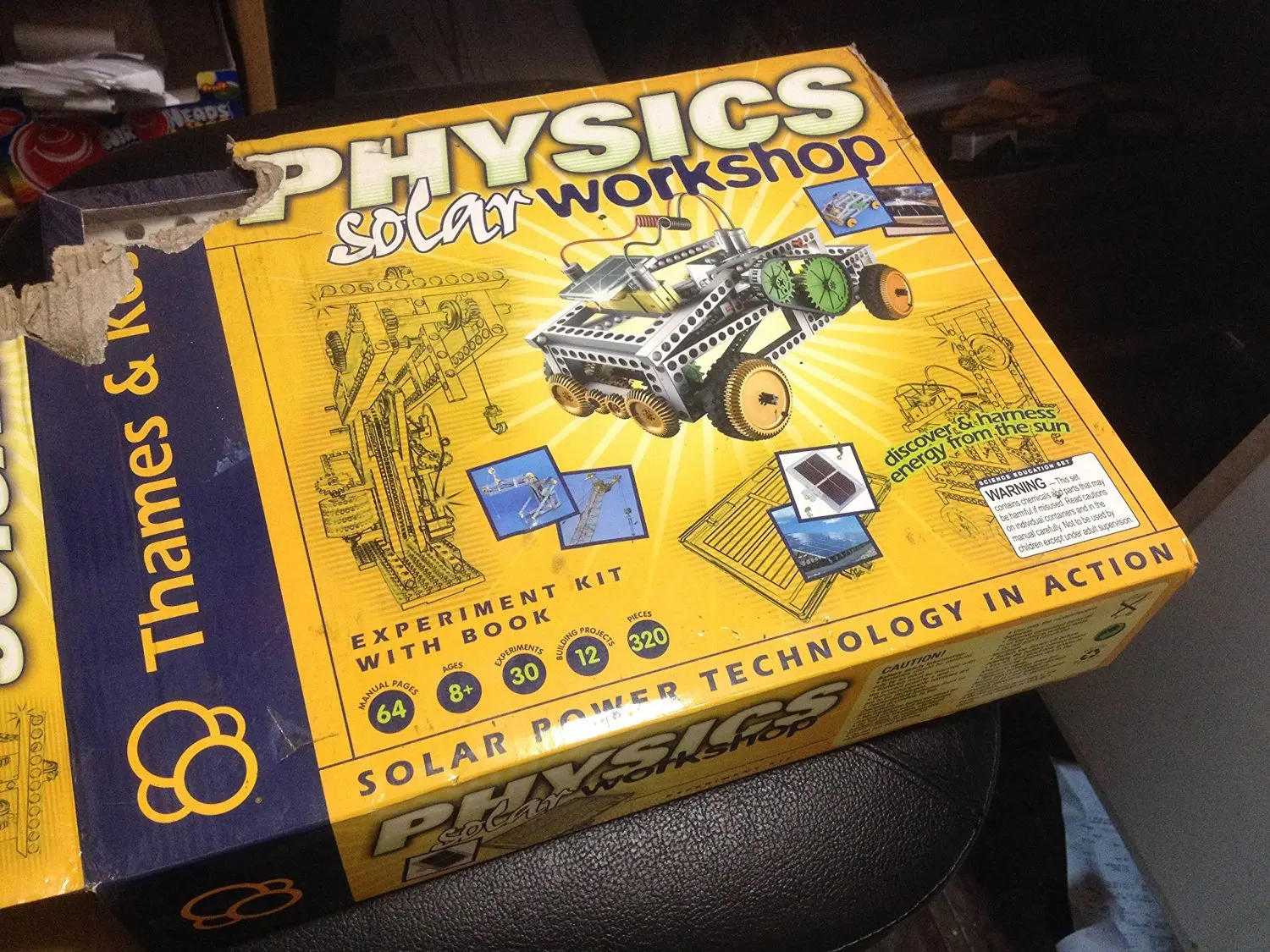 Game / Play Thames and Kosmos Physics Solar Workshop. Energy, Panels, Electricity, Machine, Toy, Learning Toy / Child / Kid