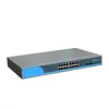 OEM Fiber network power supply 250m 16 port poe switch