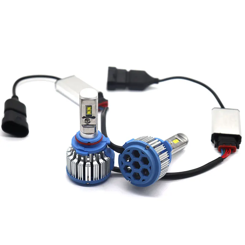 T1 Led Canbus Car Headlight 12v 35w 7000lm H1 H3 H7 H11 9005 9006 880