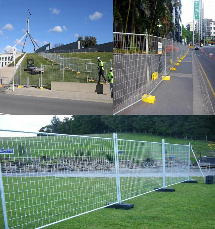 Hot sale Australia hot dipped galvanized event rent used temporary fence panel