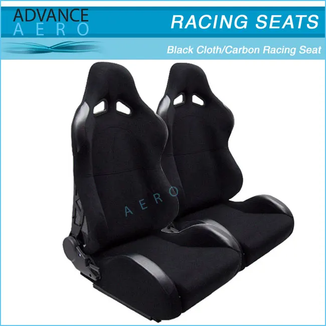 Hot Sale Seats For Toyota All Models New 1 Pair Black Carbon Look Back