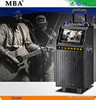 2016 active multimedia amplified system video dvd speaker with rechargeable battery