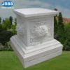 Rectangular Red Brown Marble Base