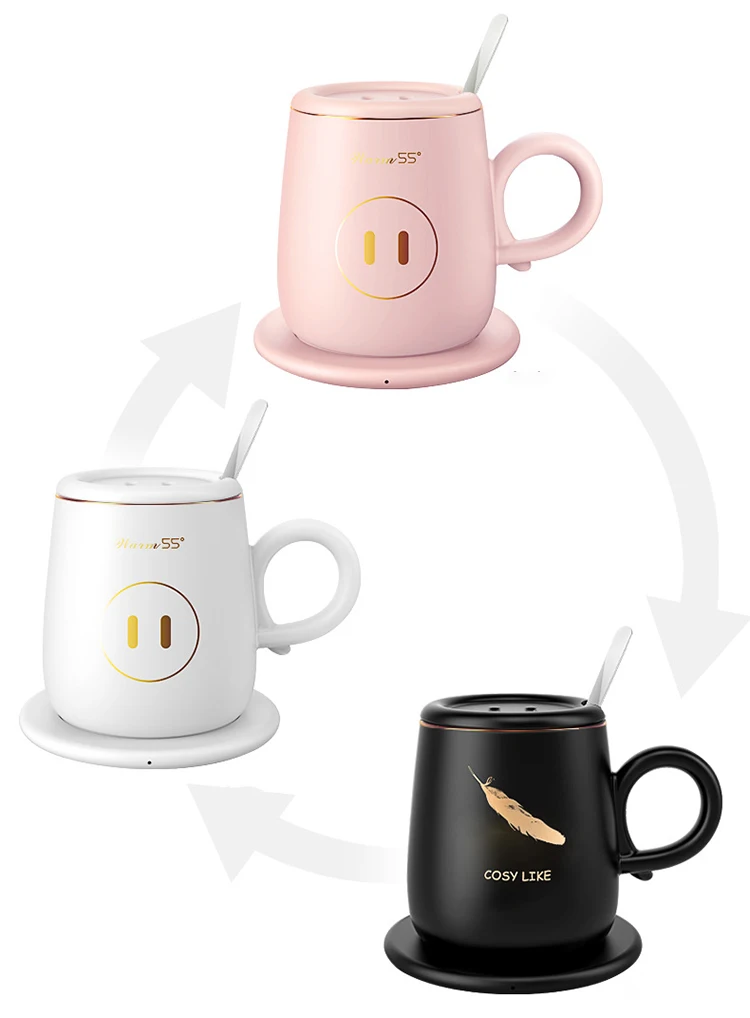 Mc801 Constant Temperature Portable Battery Powered Coffee Cup Warmer