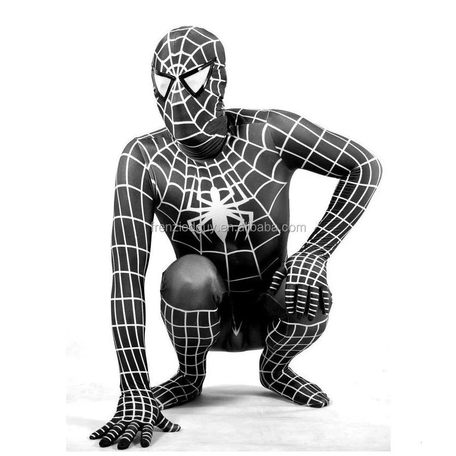 大人ライクラジャンプスーツフィットネスブラックスパイダーマンコスチューム Buy 黒スパイダーマン衣装 スパイダーマン衣装 大人のスパイダーマンの衣装 Product On Alibaba Com