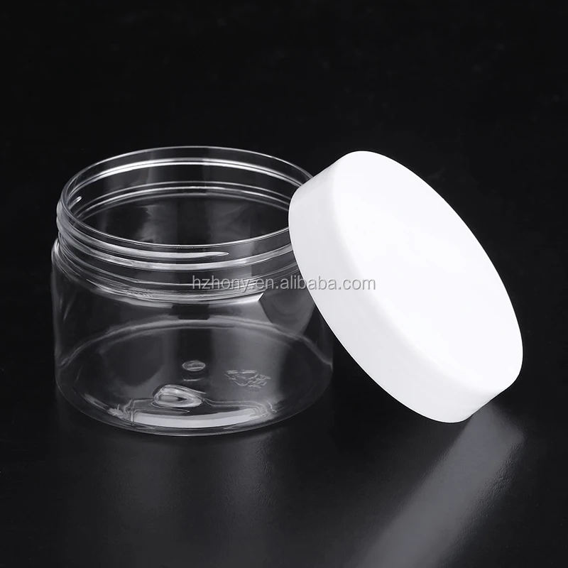6 oz empty clear plastic slime