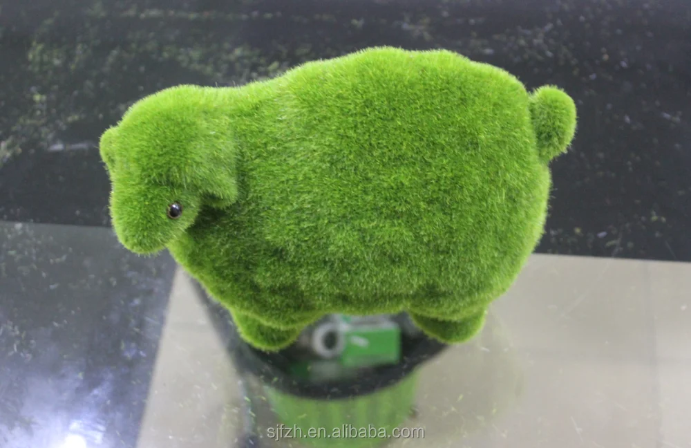 Large Decorative Animals Artificial Lawn Animals Garden Decorative Moss