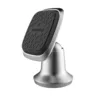 New Promotion Aluminium Alloy Metal Car Holder For Dashboard, Full 360 Swivel Rotation Magnetic Cradle Less Holder with 3M Base