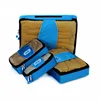 2018 Cheap 4 Sets Waterproof Packing Cubes Travel Luggage Organizers Compression Bags
