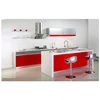 simple design bright colors laminate modern cheap kitchen cabinets