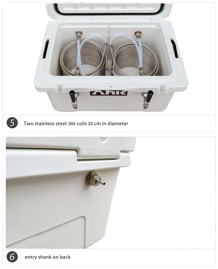 Customized Material: Ice Cold Coil Jockey Box Beer Cooler