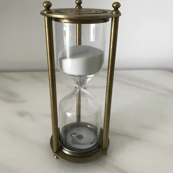 Kfsl 61 Ancient Electroplating 1 Hour Hourgl Br Kfsl 61 Ancient Electroplating 1 Hour Hourgl Br Sand Timer Empty