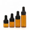 IBELONG amber glass dropper bottle 1ml 2ml 3ml 5ml 10ml glass bottle with dropper for essential oil
