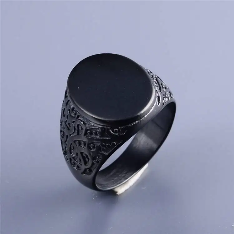 Top Quality Stainless Steel Ring Blanks Popular Titanium Ring For Men ...