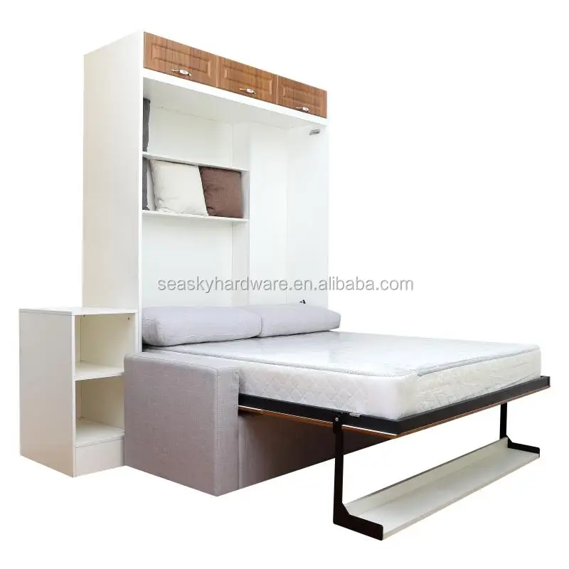 High Quality Murphy Bed Folding Wall Bed Vertical Double Murphy Wall Bed With Sofa Buy Murphy