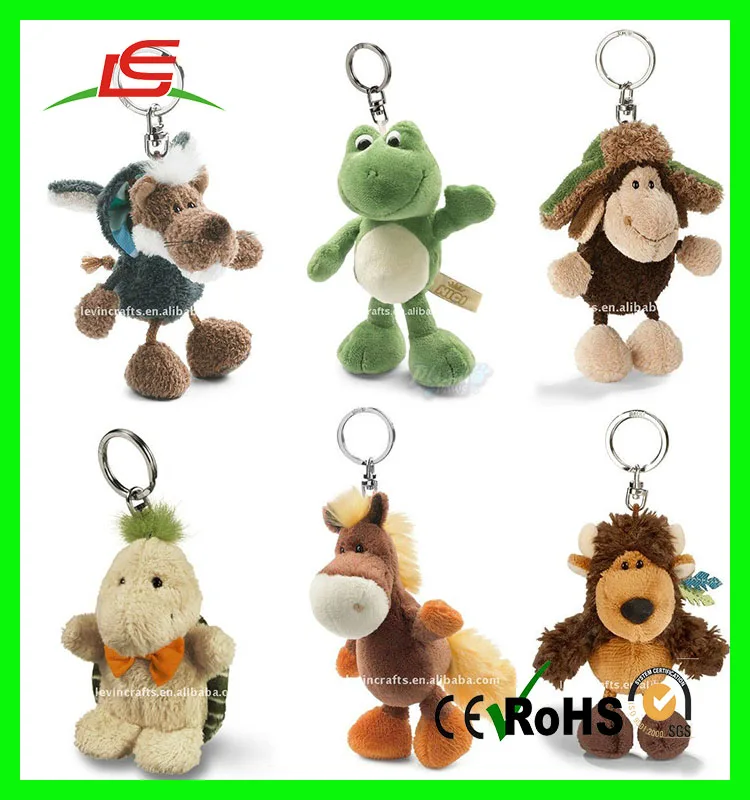 Professional Manufacture Oem Design Plush Monkey Keychains For Kids