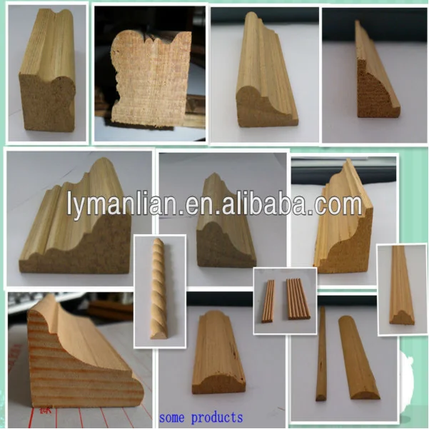 triangular wood moulding/teak wood carved moulding/engineered wood moulding