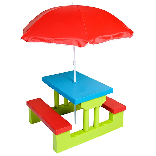 patio plastic table detachable