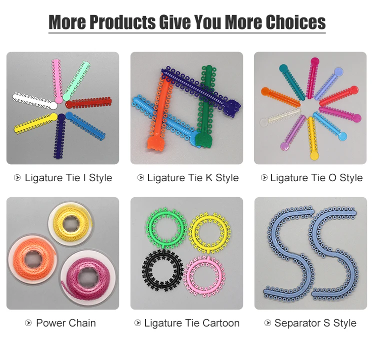 Ortho Braces Clear Orthodontic Animal Elastic Dental Rubber Bands Buy