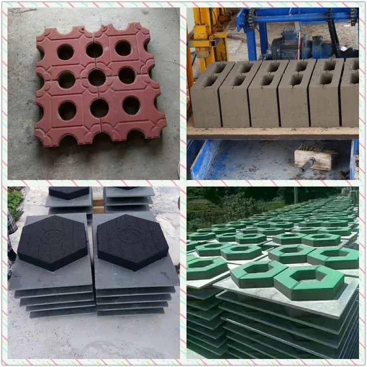 QT4A-15 automatic brick machine block machine automatic cement block moulding machine best selling product  in kenya