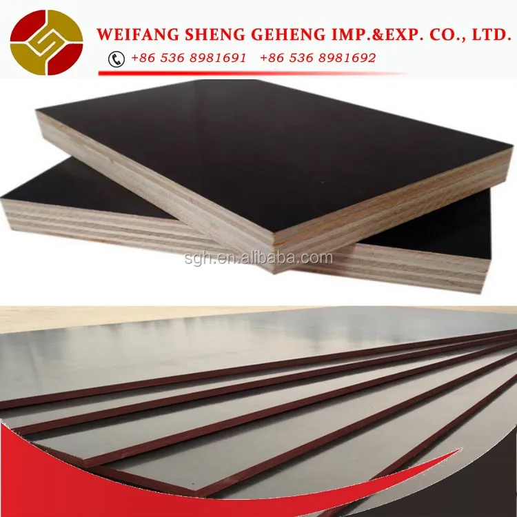 Manufacturer Supply Laminated Plywood / Marine Plywood / Construction