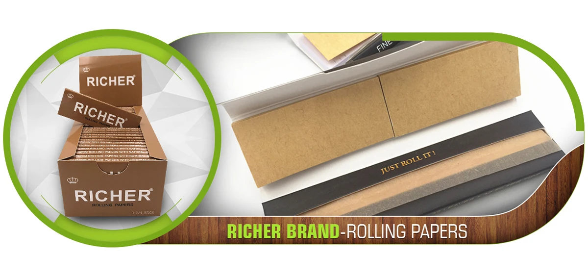 RICHER PAPER CO., LIMITED Rolling paper, MF Tissue paper