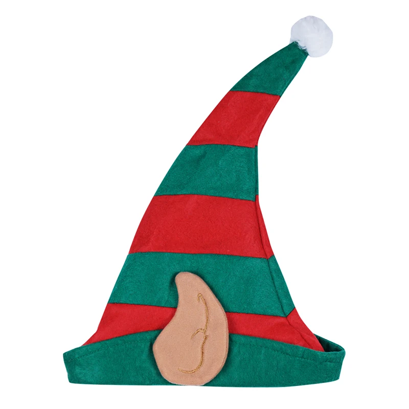 Promotional Christmas Suppliers Handmade Christmas Santa Hat Elf Hats ...