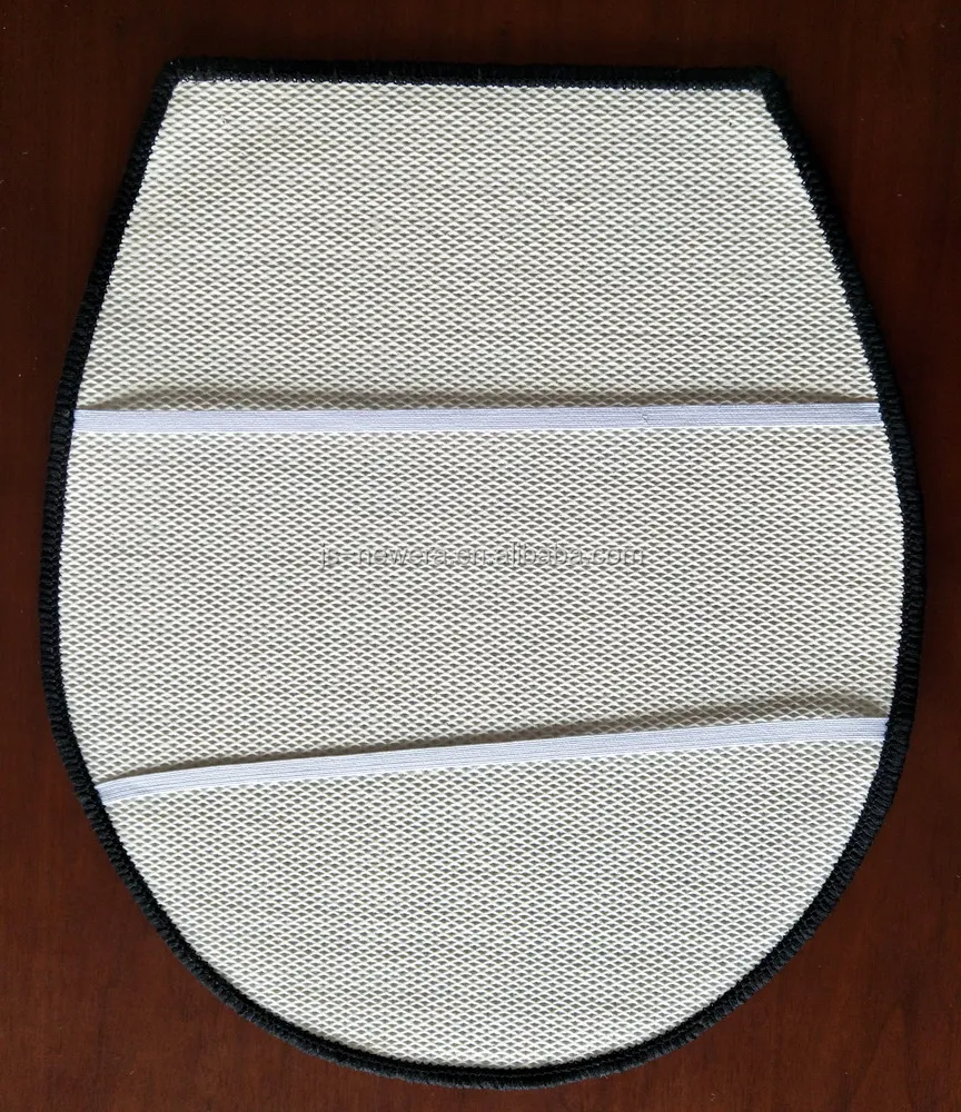 4pcs printed polyester bath mat set