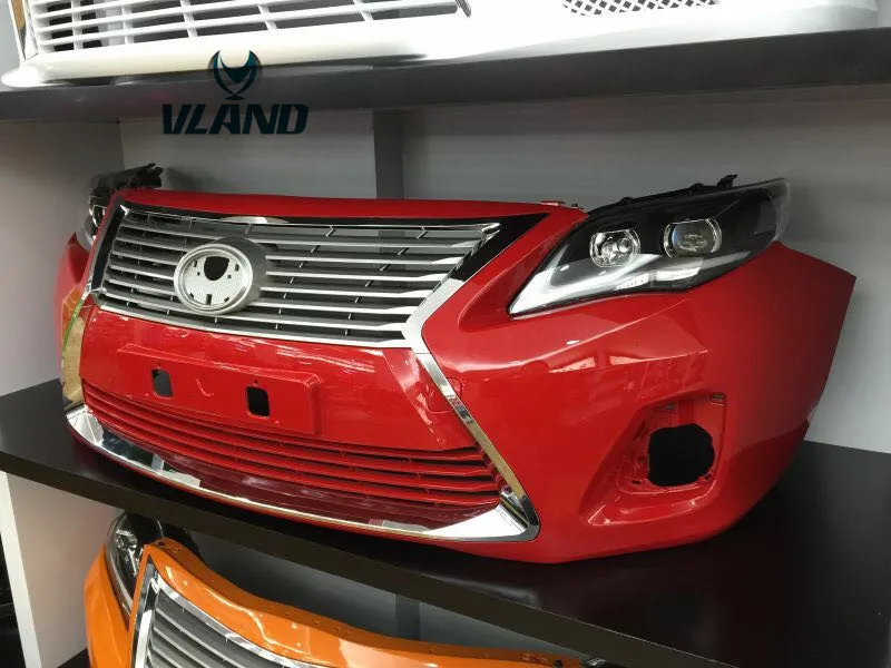 VLAND factory for Car bumper for Corolla bumper with grille for corolla Front bumper 2008 2011 2012 2013 wholesale price