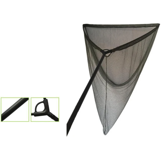 Popular size 42" 2-piece high carbon landing net carp fishing F18-N8204