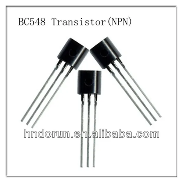 BC548B NPN SILICON TRANSISTOR PACK OF 10 BC548