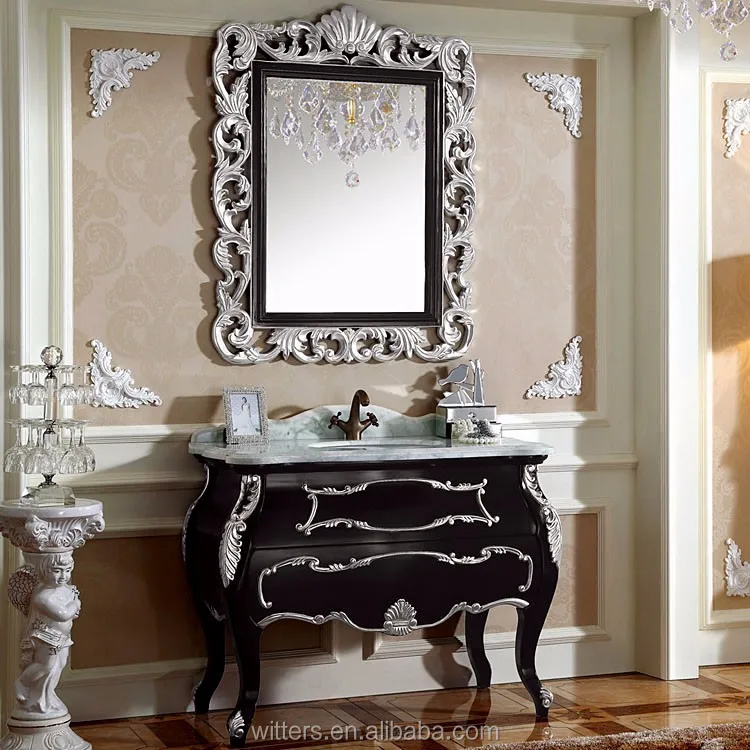 Luxury Unique Antique Black Bathroom Vanity Cabinet Wts257 View Bathroom Vanity Cabinet Wts257