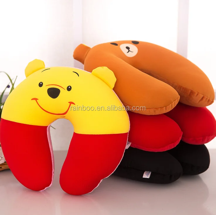 Custom Cartoon U Shape Head Rest Neck Rest Nap Wholesale Memory Foam Travel Pillow Buy Memory