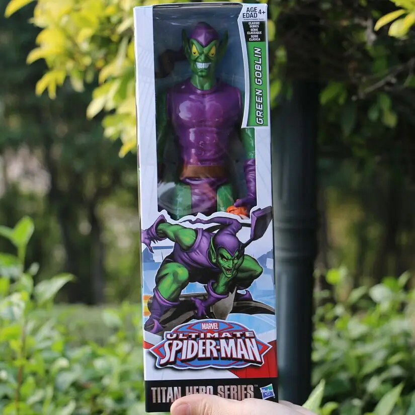TITAN HERO SERIES marvel ultimate spider-man web-warriors Green Goblin Marvel Avengers movable model