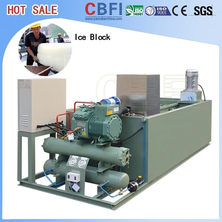 product-good Germany Bitzer compressor 20 tons ice maker Ice block making machine-CBFI-img-1