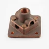 Copper Brass Lightning Rod Saddle Base