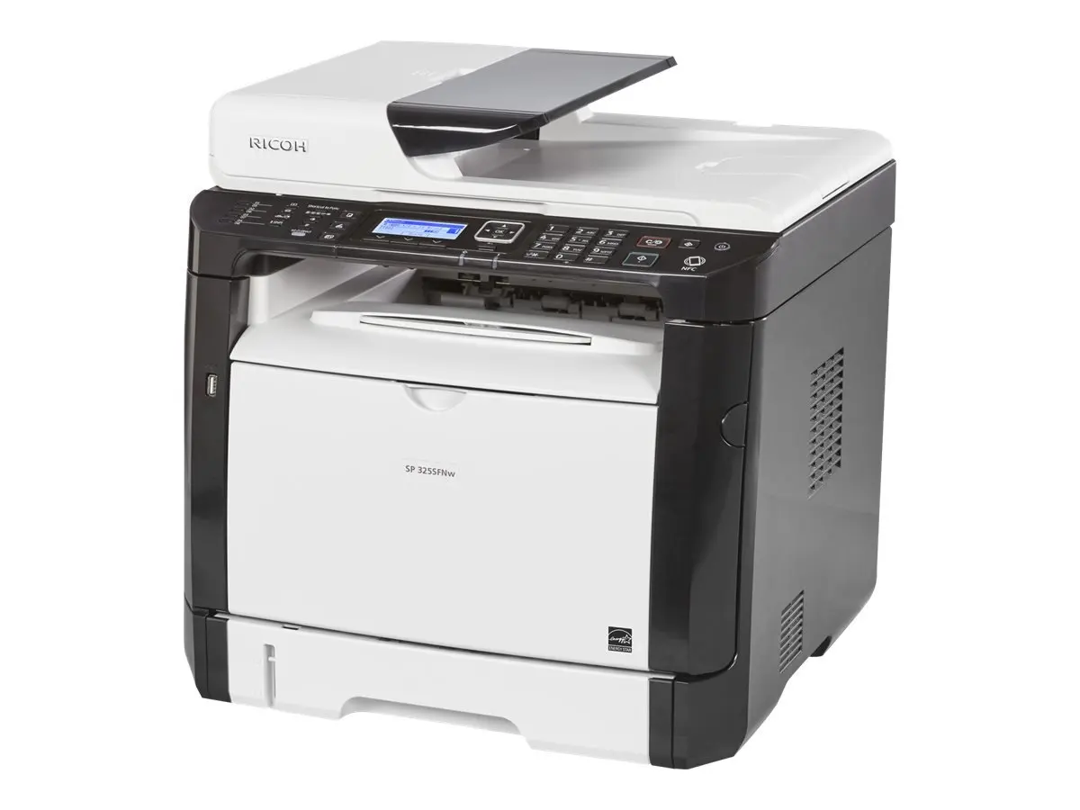 Get Quotations · Ricoh 407983 SP 325SFNw Fax/Copier/Printer/Scanner,  Black/white